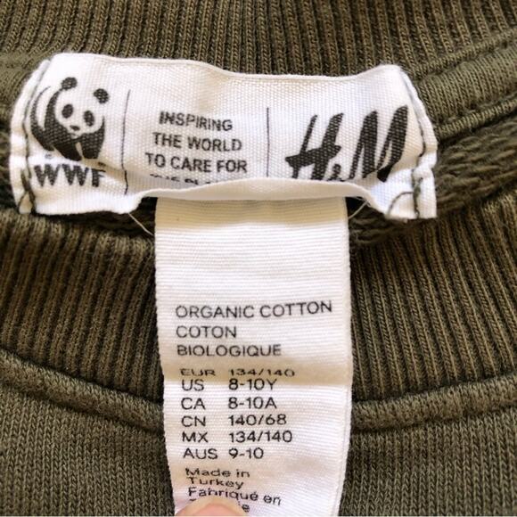 H&M Kids “Let’s Get Wild” Sweatshirt - Picture 4 of 5